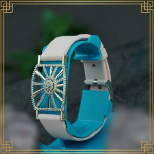 Pink Wrist Watch Style Rose Gold Plated Bracelet - Perfect Gift For Her