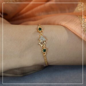 Tara Bracelet Minimal Star Design Stone Bracelet for Everyday Wear Pinak Jewel