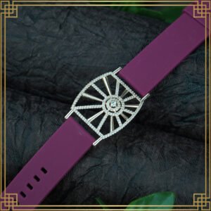 Red Wrist Watch Style Rose Gold Plated Bracelet – Perfect Gift For Her