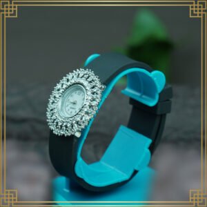 Dark Green Women'S Dial Analog Round Watch