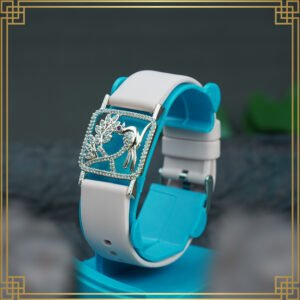 Pink Wrist Watch Style Rose Gold Plated Bracelet - Perfect Gift For Her