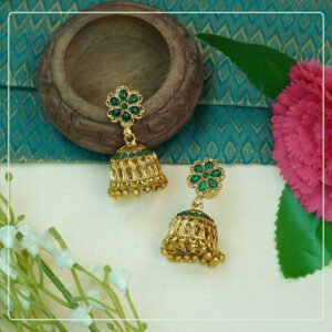Multicolor Alloy Premium Earring & Necklace Set | South Indian Jewellery
