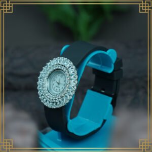 Dark Green Women'S Dial Analog Round Watch