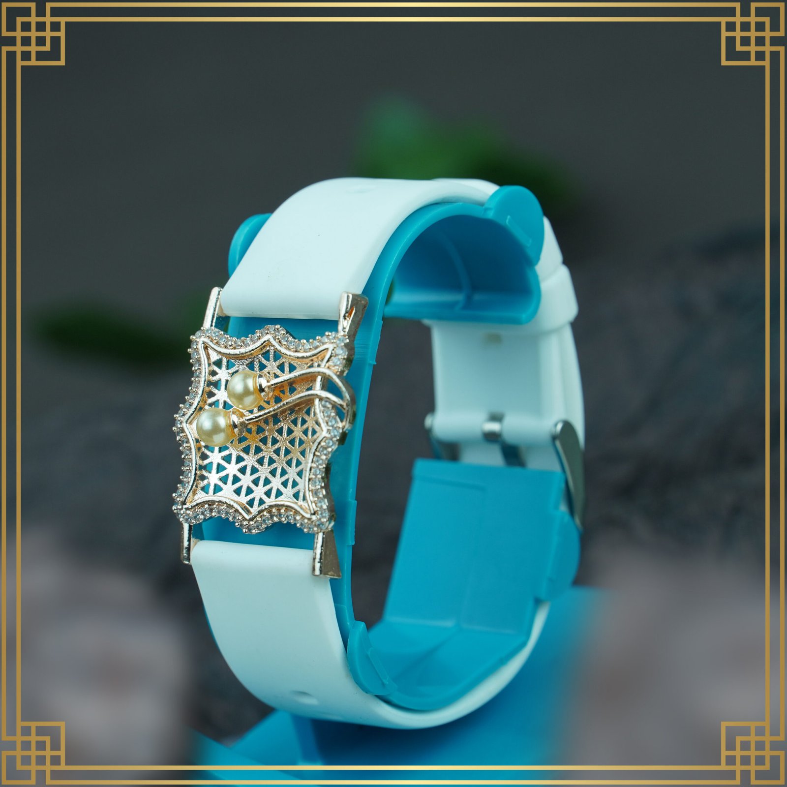S6cR_Mt__UN4FR6RP9L_2025-01-07_1.jpg Sky Blue Wrist Watch Style Rose Gold Plated Bracelet – Perfect Gift For Her