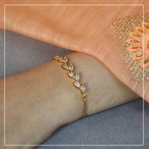 Sia Bracelet Minimal Star Design Stone Bracelet for Everyday Wear Pinak Jewel