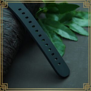 Dark Green Wrist Watch Style Rose Gold Plated Bracelet – Perfect Gift For Her