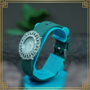 Olive Green Women'S Dial Analog Round Watch