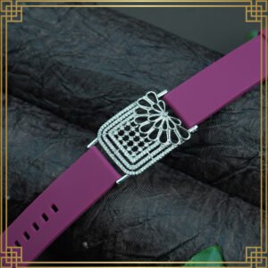 Red Wrist Watch Style Rose Gold Plated Bracelet – Perfect Gift For Her