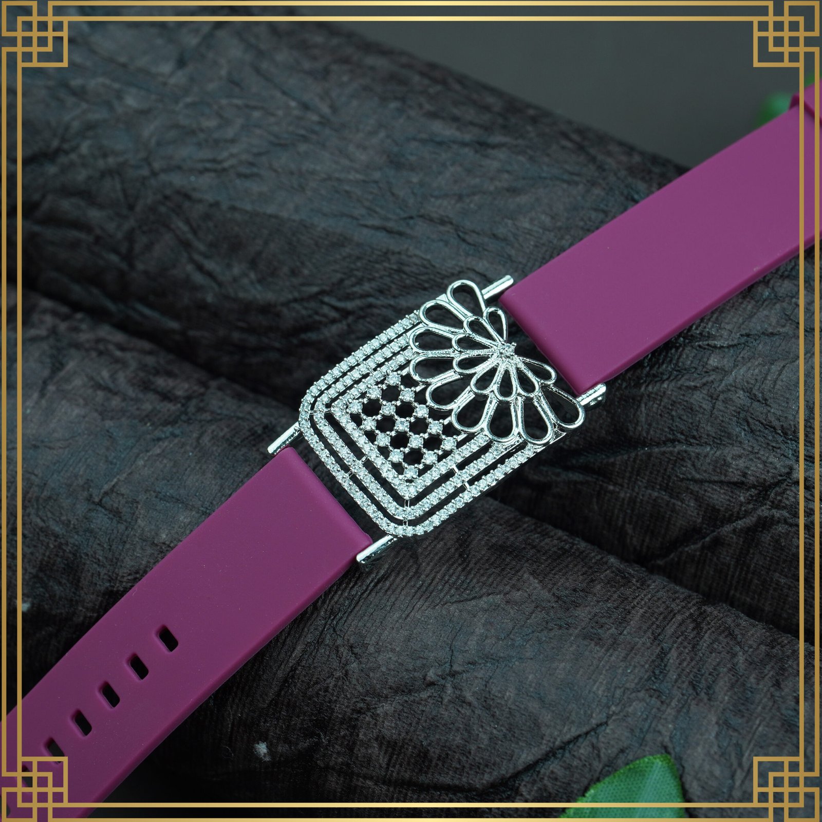 b4J3G4k__DWTFGGCUCL_2025-01-07_3.jpg Red Wrist Watch Style Rose Gold Plated Bracelet – Perfect Gift For Her