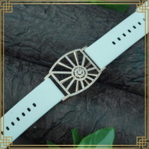 Sky Blue Wrist Watch Style Rose Gold Plated Bracelet – Perfect Gift For Her