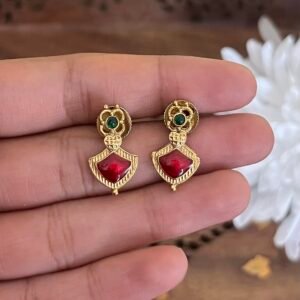 Phool Meenakari Necklace Set