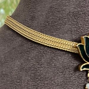 Padma Meenakari Choker Set