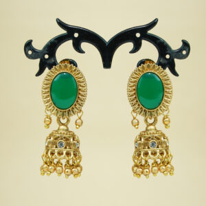Lakshmi Emerald Pendant Necklace