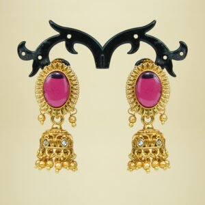 Lakshmi Ruby Pendant Necklace